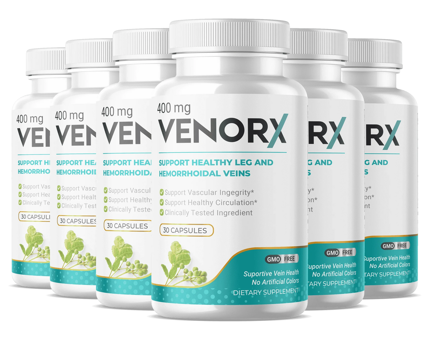 Venorx 2-in-1 Circulation & Vein Support Supplement | Promote Lighter Legs & Fluid Balance | Hemorrhoidal & Varicose Healthy Support
