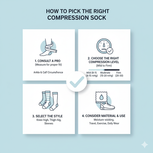 How to Pick the Right Compression Socks: A Guide to External & Internal Circulatory Support