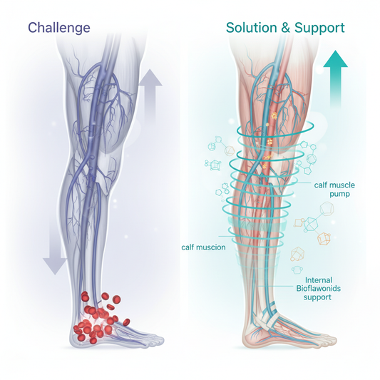 Supporting Lower Body Vein Health: A Guide to Circulation & Wellness