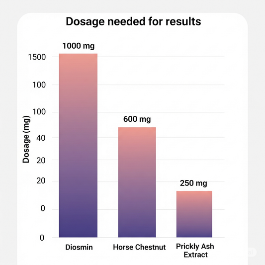 A New Prickly Ash Extract Sets a Higher Standard for Vein Health When Compared to Horse Chestnut and Diosmin